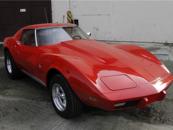 CHEVROLETTE CORVETTE C3 STINGRAY VETRO PIATTO